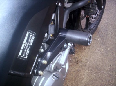 Padací chrániče - Suzuki DL 650 VSTROM, černé